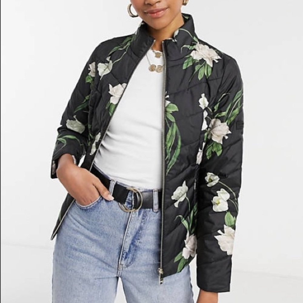 Ted Baker Black Floral Jacket